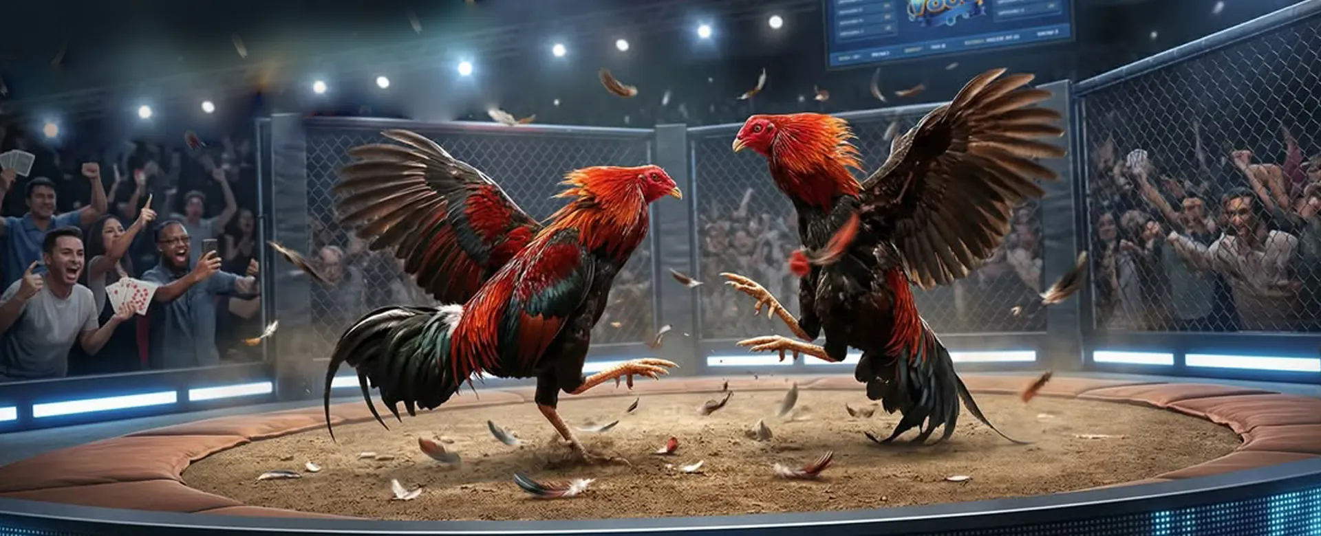 Dynamic image of a sports betting moment on vip777